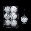 Christmas Decoration Landscape Xmas  Balls Christmas Tree Decoration Hanging Ornaments Pendants