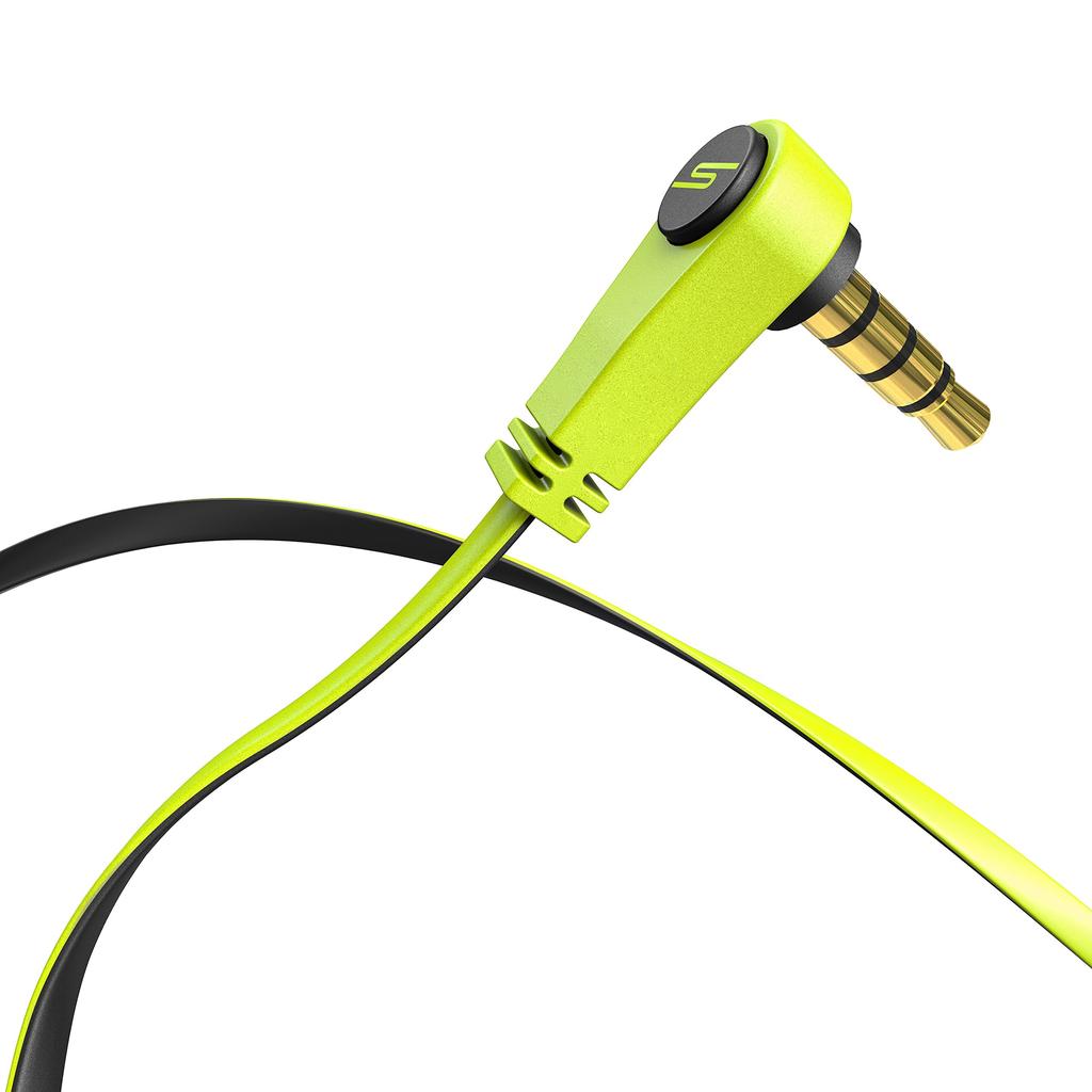 SMS Audio BioSport Kabelgebundener Ohrhörer mit Herzfrequenzmesser Intel Herzfrequenzmesser Sportkopfhörer [ ] In-Ear / Im-Ohr (Gelb) SMS-EB-BIOSPORT-GELB