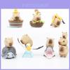 Adorable Capybara Toy Model Figure Pvc Blind Box Gashapon Collectible Series