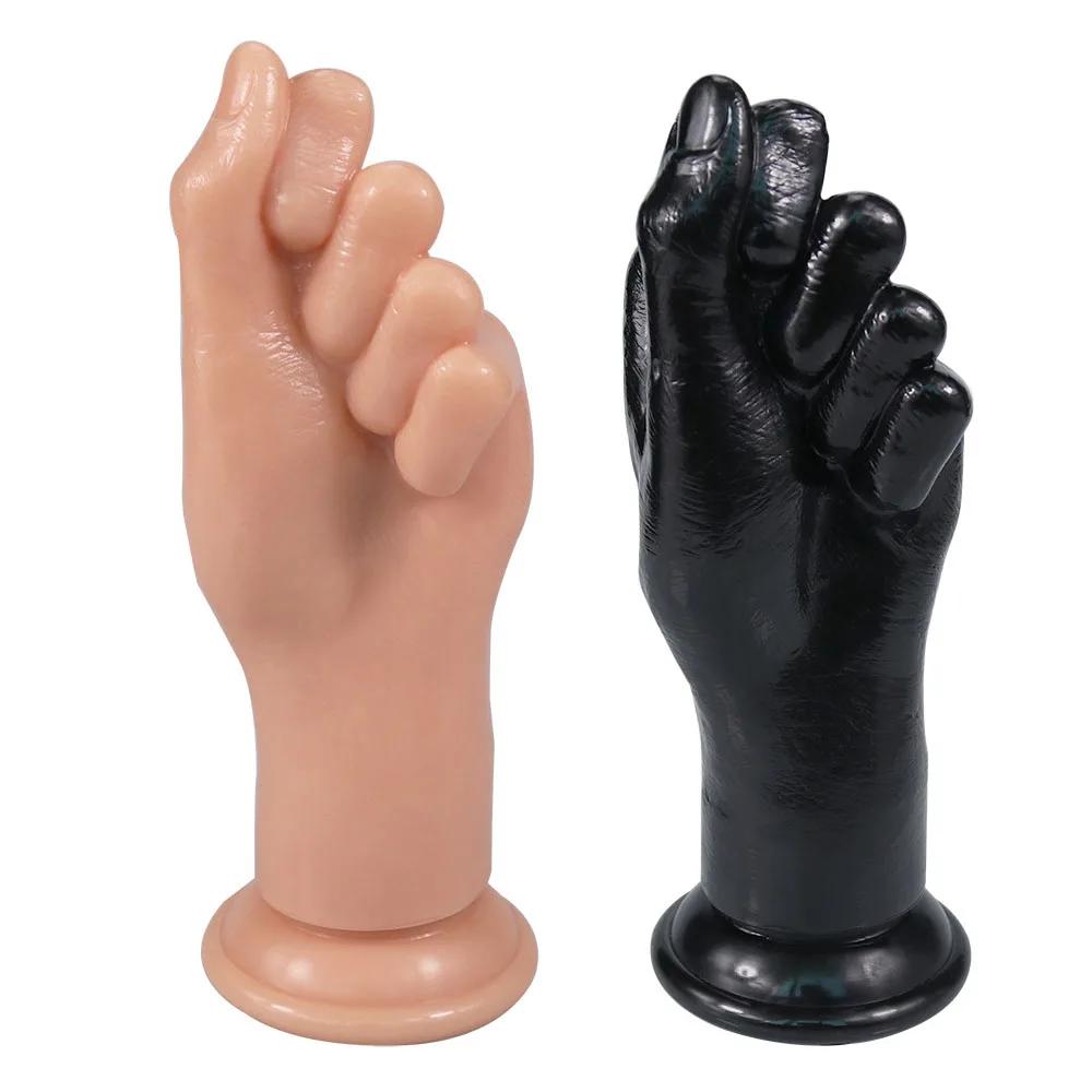Fisting dildo anal plug suction cup buttplug big hand stuffed butt plug large penis fist masturbators sex toys for men women