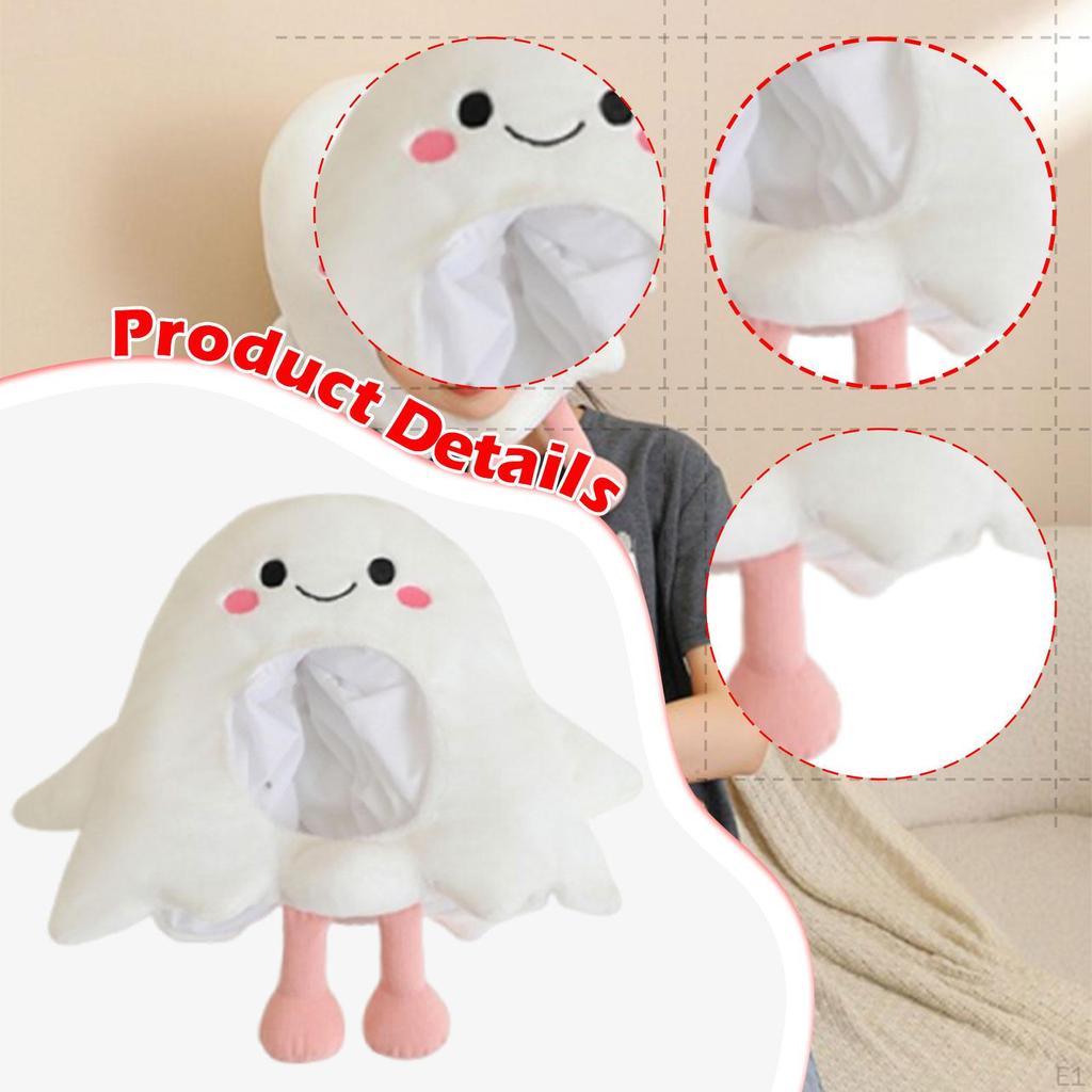 Niedliches Geist Cosplay Kopfbedeckung Kopfschmuck Stilvoll 18.1x16.5 Zoll