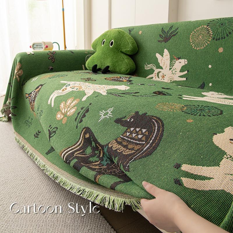 Sofa Towel New Non-slip Cushion Cloth One-piece Full Cover Universal in All Seasons Modern Light Luxury Sofa Cloth