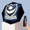 Portsmouth FC Mini 5 Fold Pocket Umbrella Compact Lightweight Anti UV Rain Sun Protection Umbrella Portable Travel Umbrella