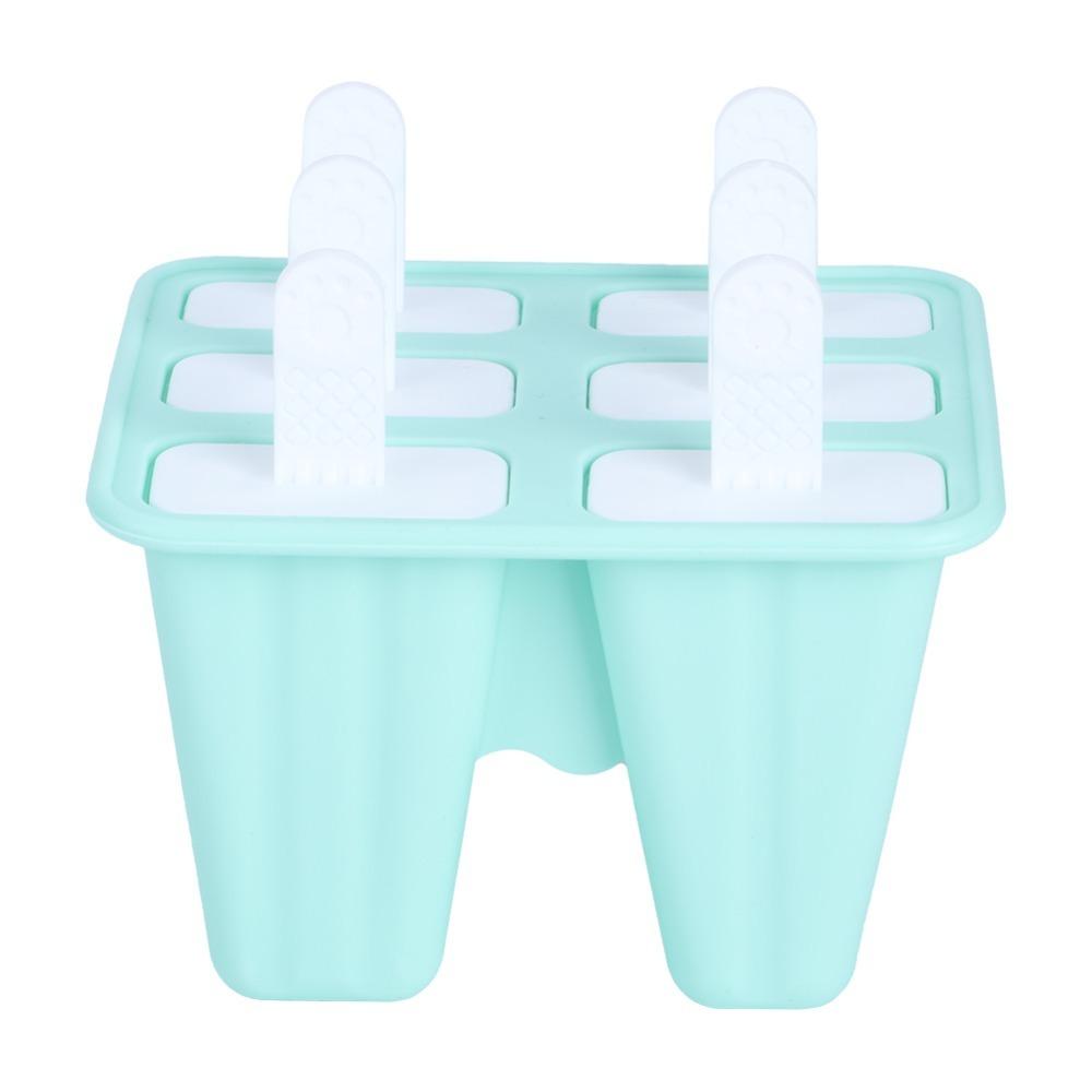 Mint Green Ice Cream Mould Reusable Silicone Mold Durable Ice Cream Mold  DIY Ice Cream