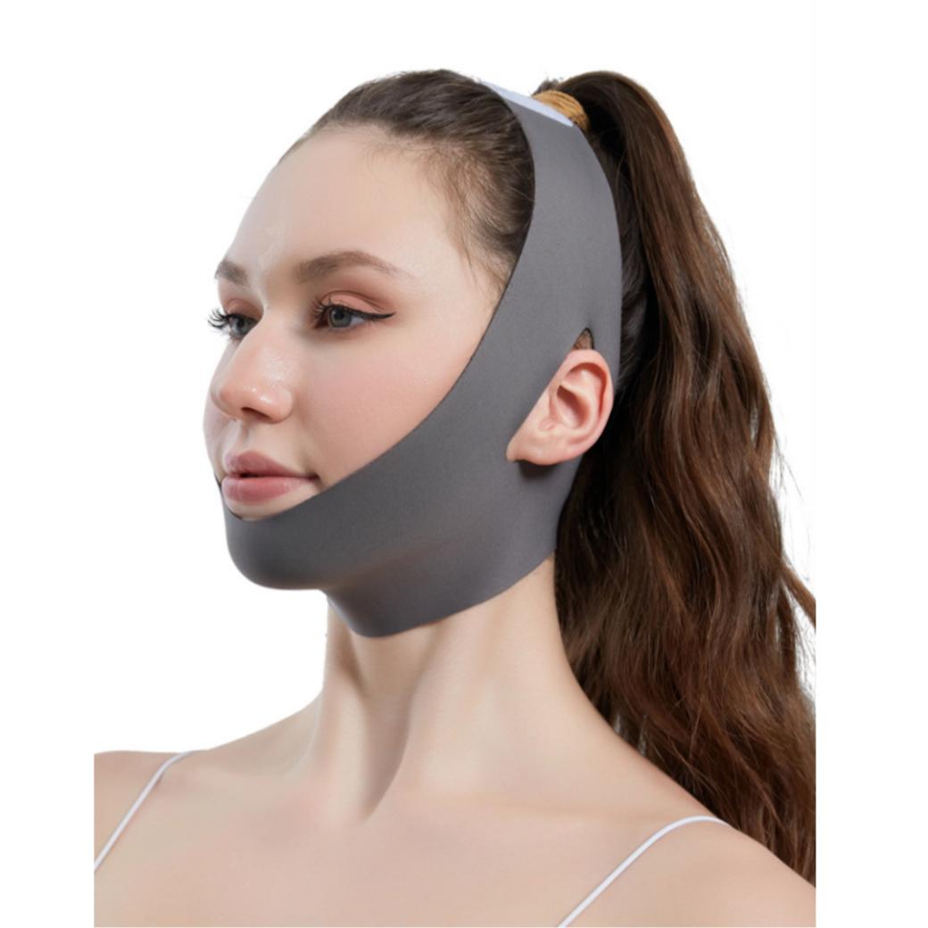 

V-образная повязка для подтяжки лица V-образная маска спортивная медицинская подтяжка подбородка щек ремешок для похудения контуры красоты пояс для женщин