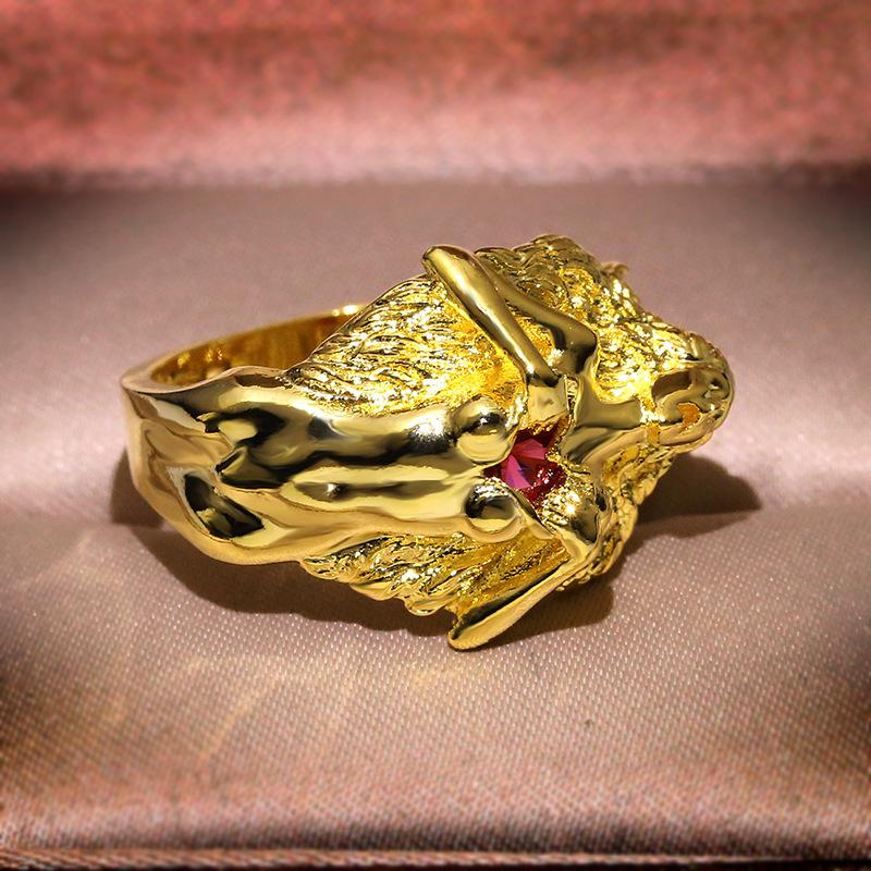 Popular European and American Fashion Rings Adam and Eve