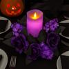 Spooky Halloween Candlestick Wreath Realistic Halloween Candle Rings  Home Wedding Party