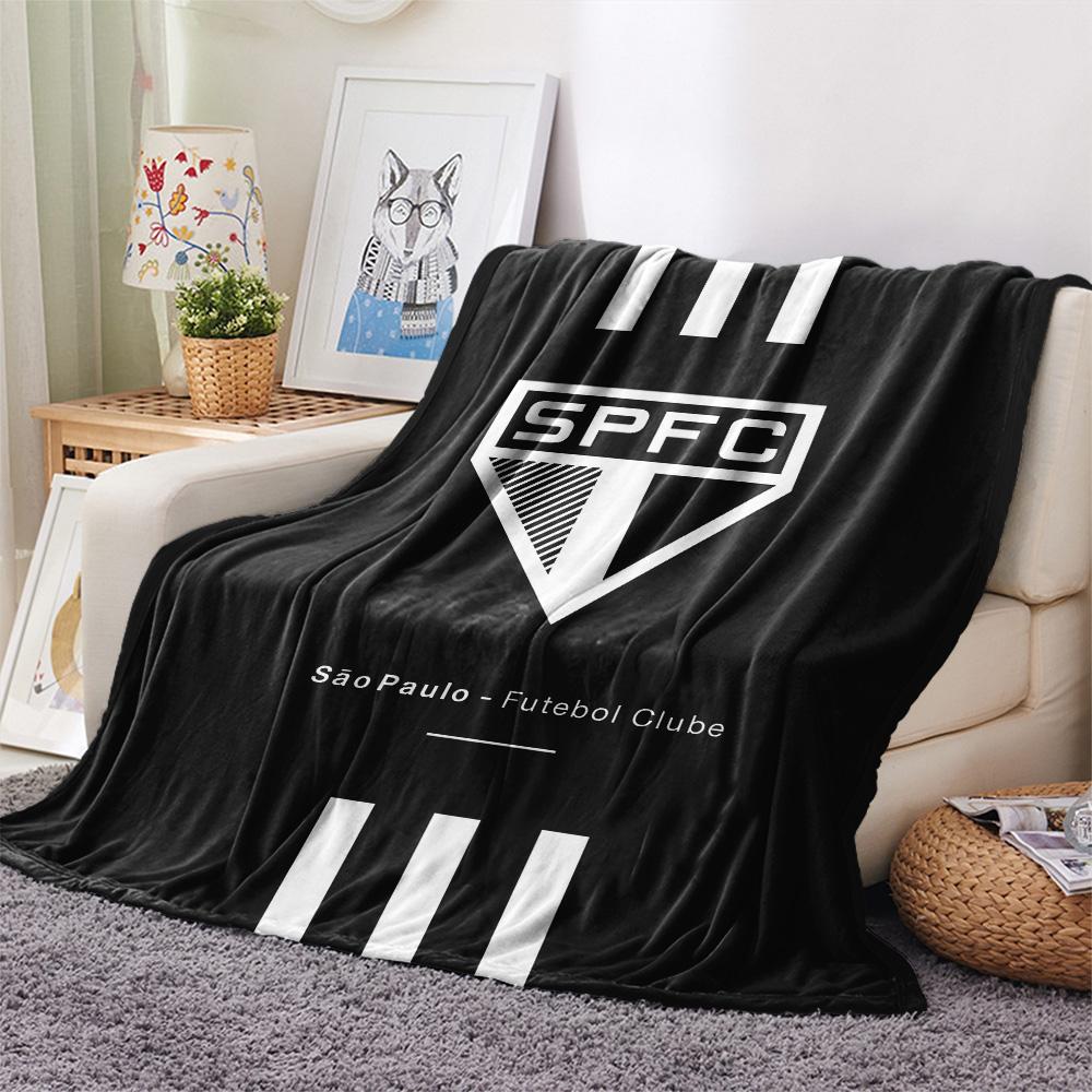 Sao Paulo FC4 Flannel Blanket, High quality Comfortable for All Seasons, Home Decor, Warmth and Comfort
