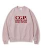 CGP Square Logo Sweatshirt_Light Pink