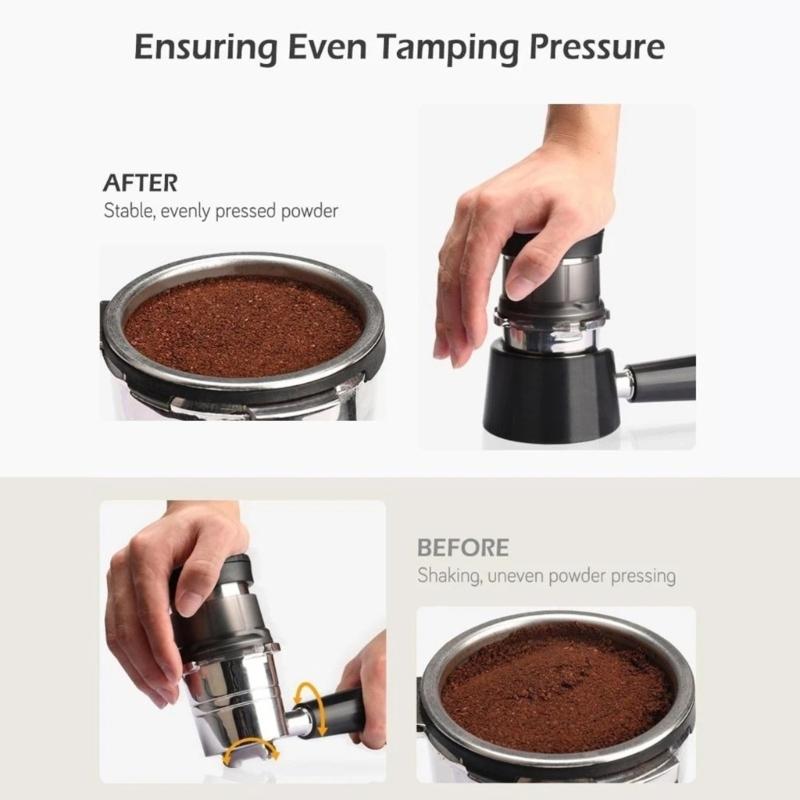 Espresso Tamper Stand Professional Coffee Portafilter Holder Removable Bracket Cover for ES601  Portafilter