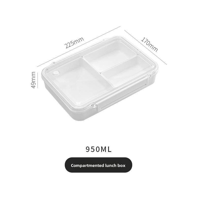 Microwave Safe Plastic Bento Box With Freshness Seal For Adults Home Office Use