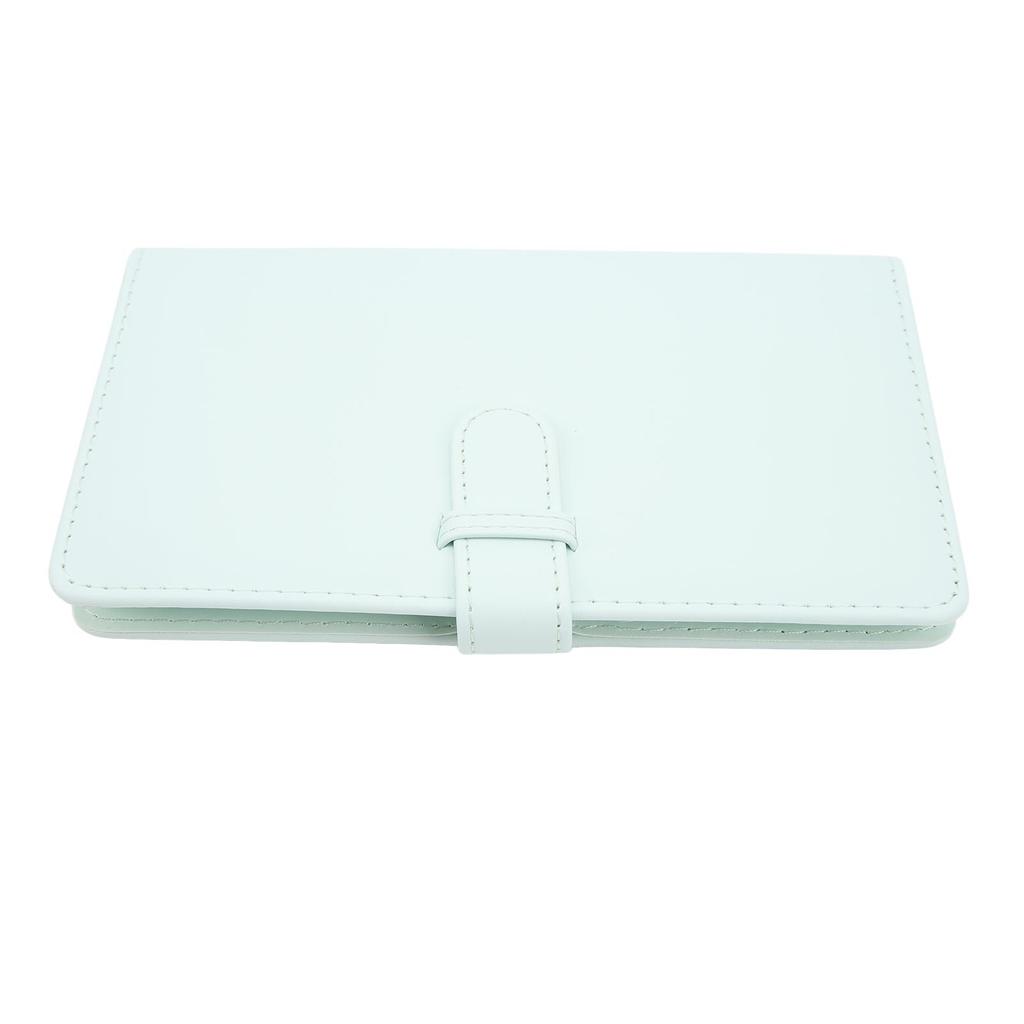 3 Inch 108 Pockets Photo Album PU Leather Mini Photo Album for Movie Tickets Business Cards