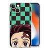 Demon Slayer Anime Logo Phone Case For iPhone 14 13 11 12 Pro Max X XR XS 7 8 Plus SE Transparent Soft Cover TPU Fundas Coque