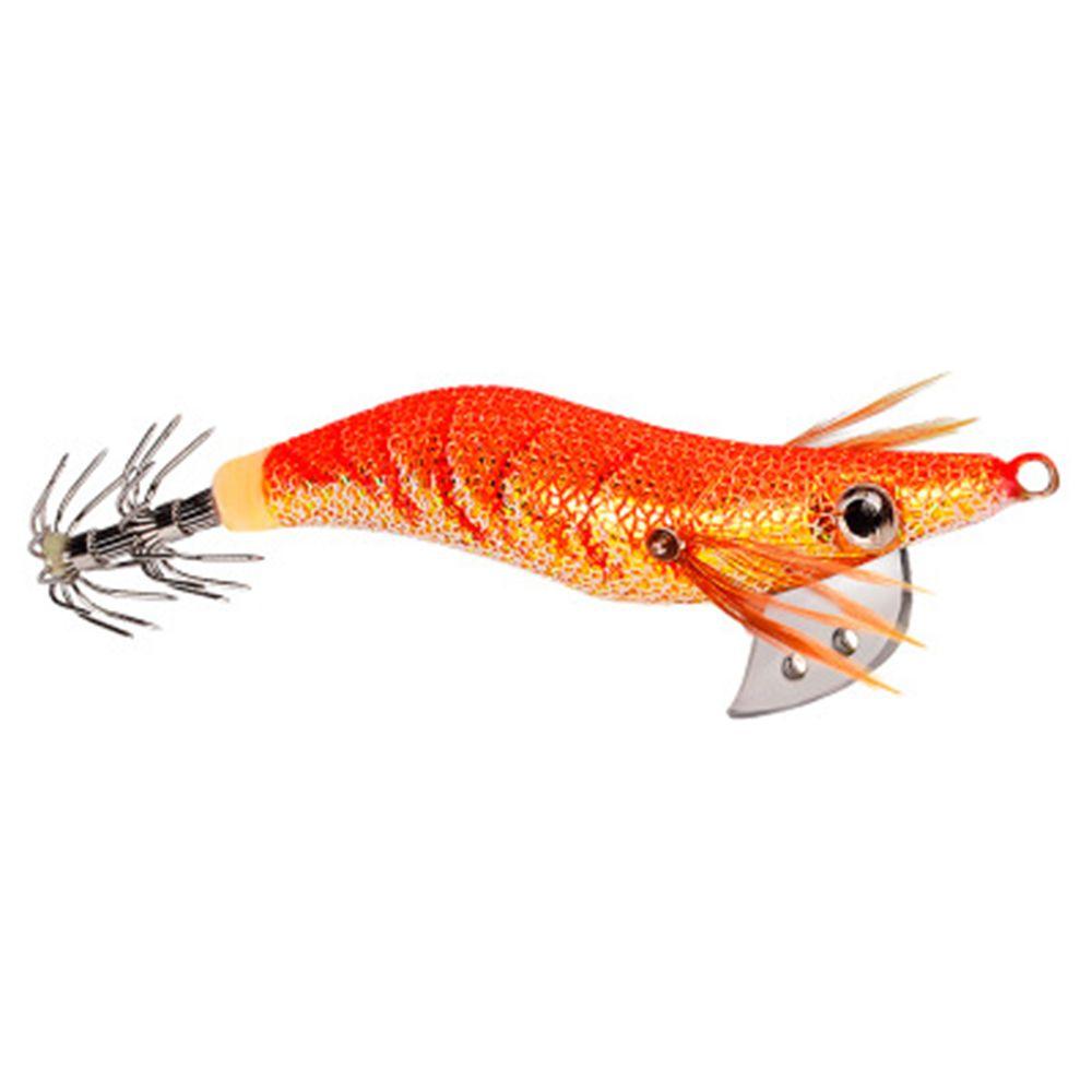 2.0#  2.5#  3.0# Jigs Luminous Lifelike Squid Hook Wood Shrimp Lures Octopus Bait Fishing Tackle