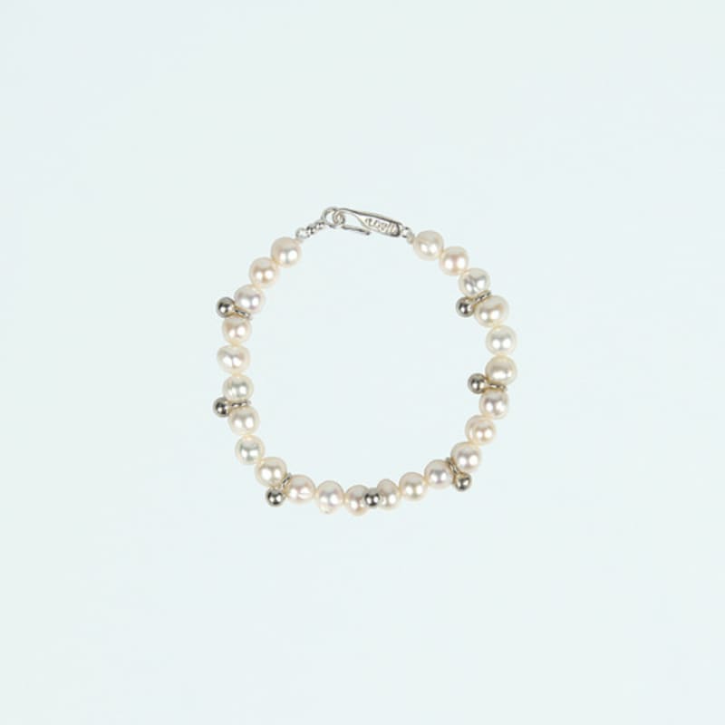 lowool Dew pearl silver bracelet
