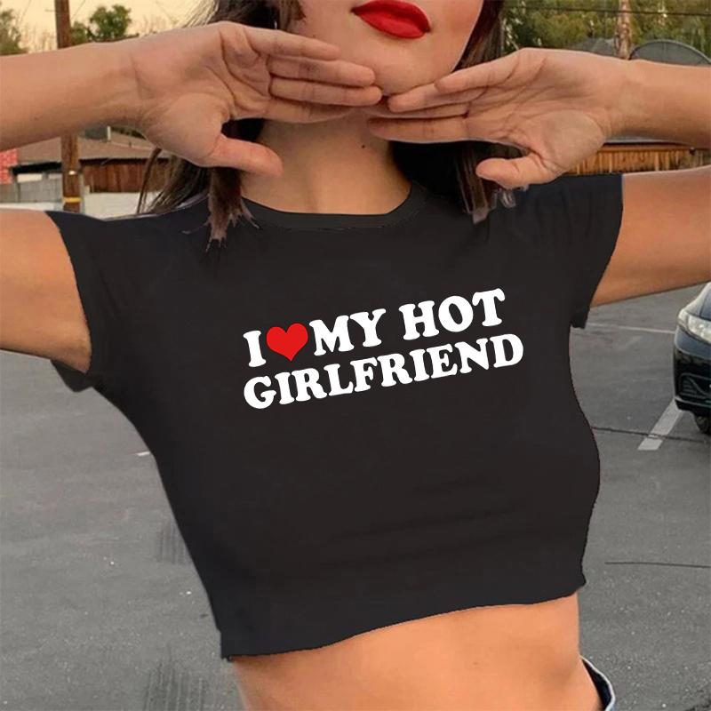 

Harajuku Letter I Love To Make Boy Cry Aesthetic Crop Top Hippie Graphic Korean Fashion Goth Tshirts Clothes Aesthetic Clothes S