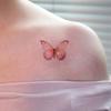 Glitzer Schmetterling Dopamin Tattoo Aufkleber Fortgeschrittener Sinn Persönlichkeit Einfacher Tattoo Aufkleber