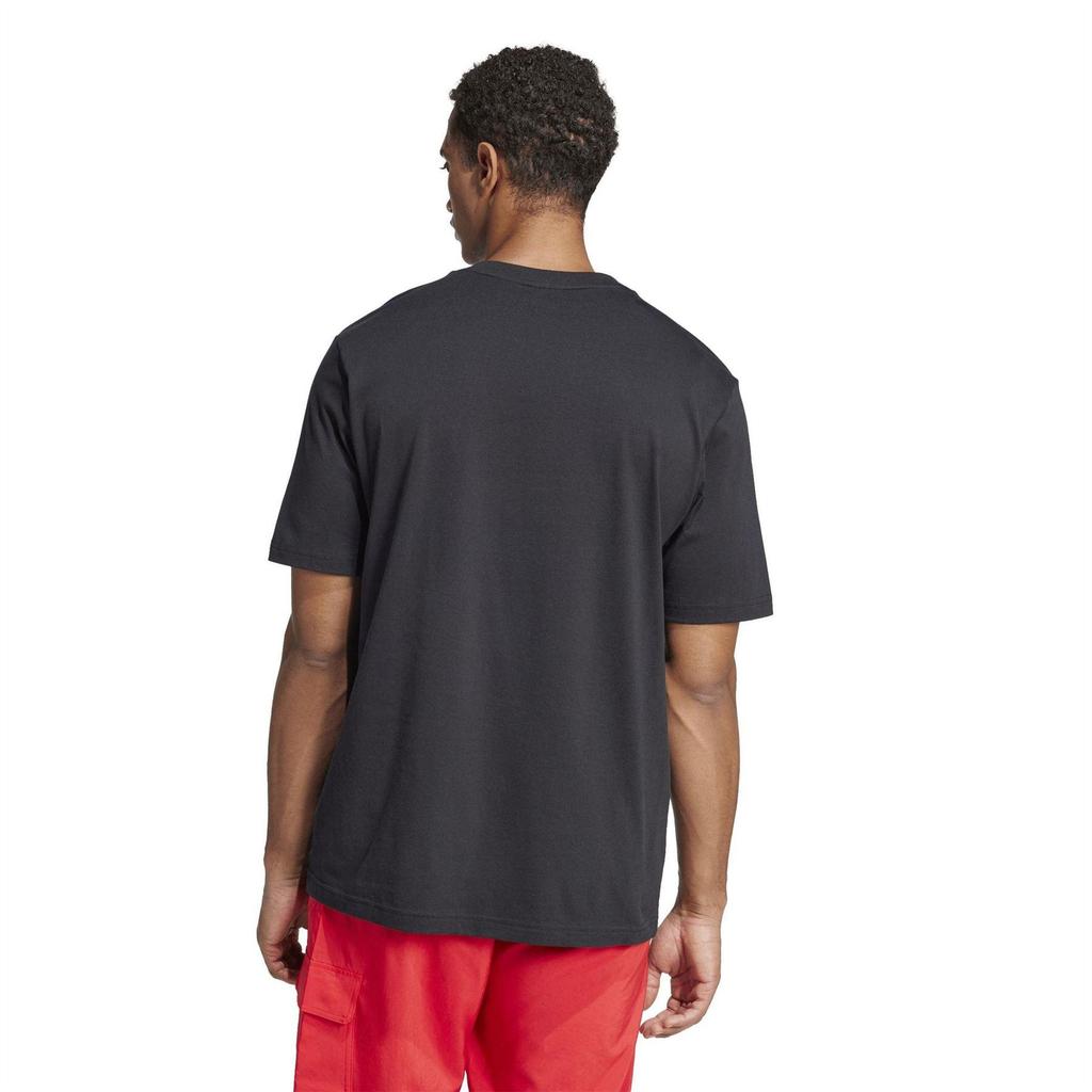 Adidas Mens Essentials Logo Single Jersey T-Shirt