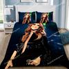 Rapper Sängerin C-CelineS Dion Bettwäsche-Set Sängerin C-Celine Dion Bettbezug Kissenbezug Für Erwachsenen Jungen Mädchen Schlafzimmer Dekoration963