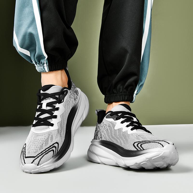 High Quality Basketball Walking Shoes Men Lightweight Casual Running Shoes On Office Athletic Men's Sneakers Breathable Women