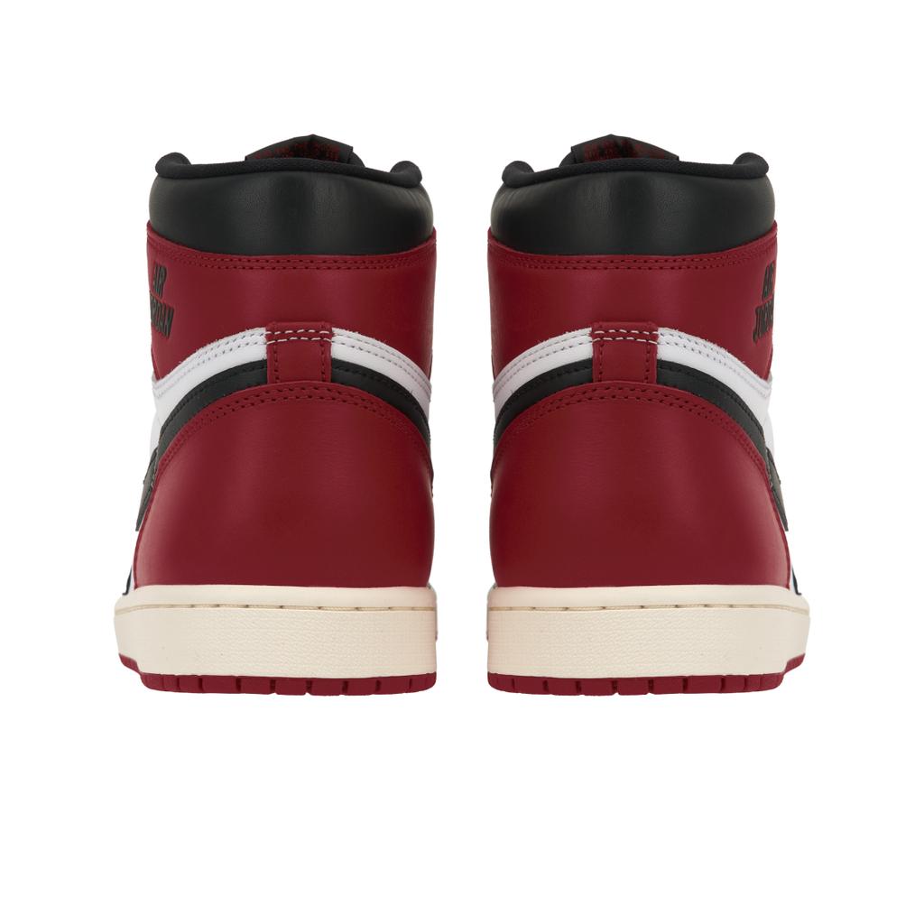Zapatillas para hombre Air Jordan 1 Retro High OG Black Toe Reimagined Rojo Varsity-Red Blanco DZ5485-106