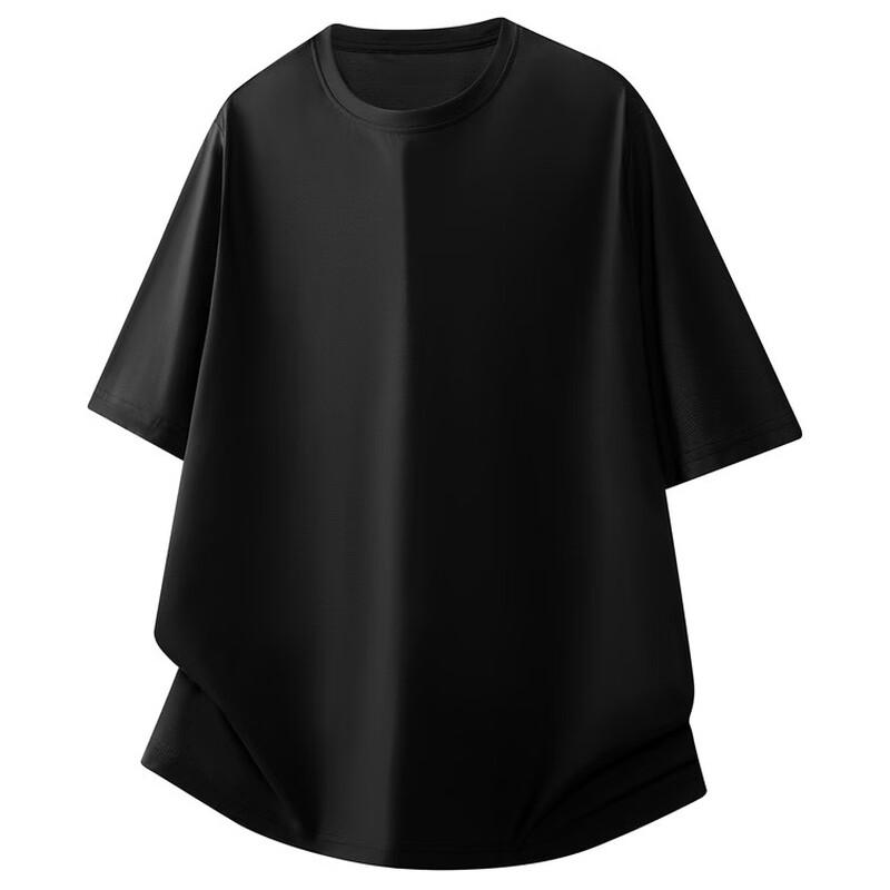 ROMON Men's Ice Silk Cooling Short Sleeve T-Shirt