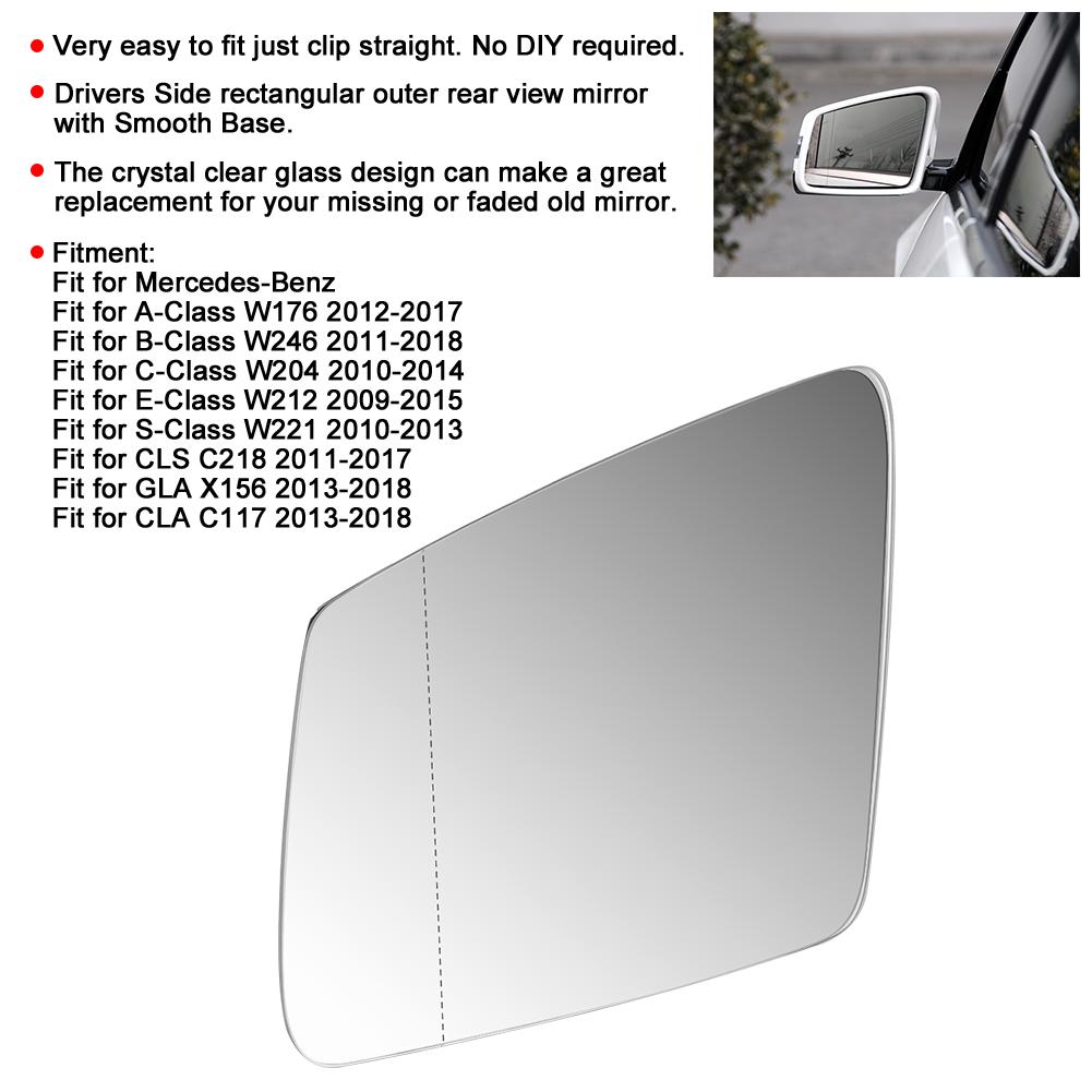 Left Side Rearview Wing Mirror Glass Fit For W212 W246 W204 W176 At Affordable S Free Real Reviews With Photos Joom Rearview Wing Mirror Glass Fit, How To Fit A Wing Mirror Glass