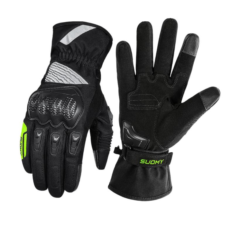Lishi Men's Waterproof Warm Winter Motorcycle Riding Gloves