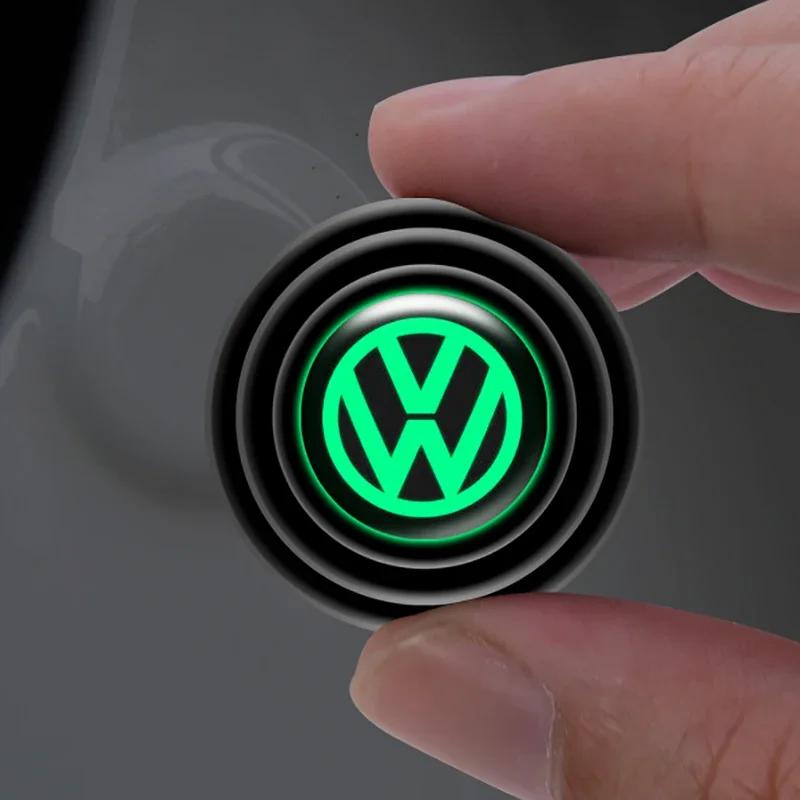 CAT1 4pcs Car Door Shock Stickers Absorber Soundproof Buffer Pier for Volkswagen VW RLine Polo Golf GTI Jetta Beetle Tiguan Passat B6