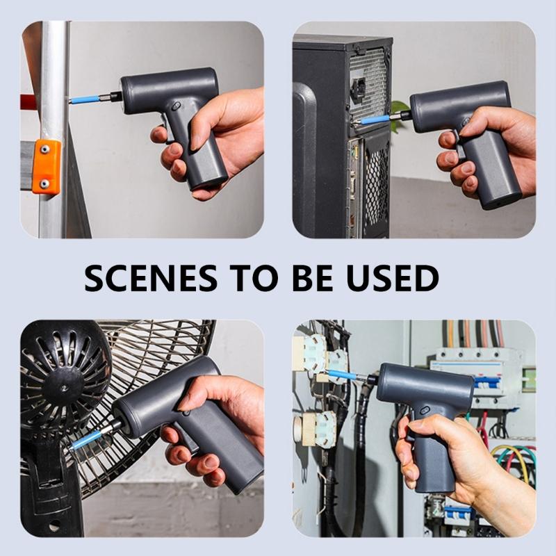 Rechargeable 3.6V Power Electric Screwdriver Convenient Tool For DIY Projects With Long Lasting 1200mAh Battery