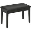Piano Bench, Piano Bench for 1 Person, Padded, Wooden Legs, Black