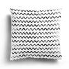 Modern Home Living Room Decorative Pillowcase Cushion Cover Nordic Black White Simple Zipper Pillowcase