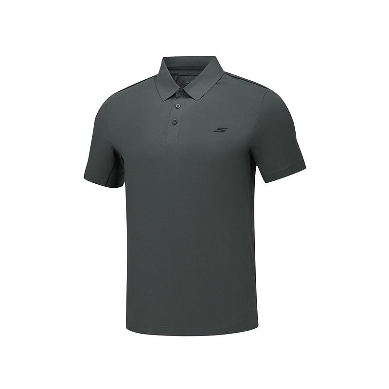 Skechers Moisture Wicking Quick Dry Knitted Polo Shirt Men tops P226M183-006L S