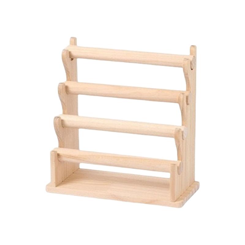 Wood Jewelry Holder for Exhibiting Accessories Bracelets and Bangle Display Rack Elegant Wrist Accessories Organizer