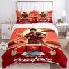 Ensemble de literie Affiche de film Scarface Housse de couette Cadeau pour chambre à coucher, Comprend 1 housse et 2 taies d'oreiller, Pas de rembourrageB303