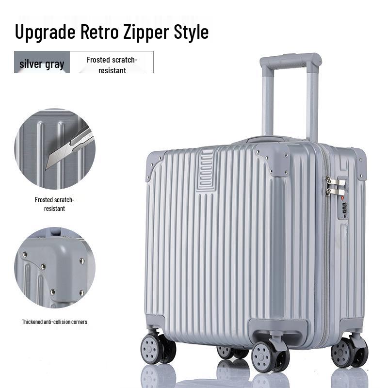 Valiză multifuncțională de 18 inch pentru fete, de cabină, cu încuietoare TSA și spațiu de depozitare de 20 inch