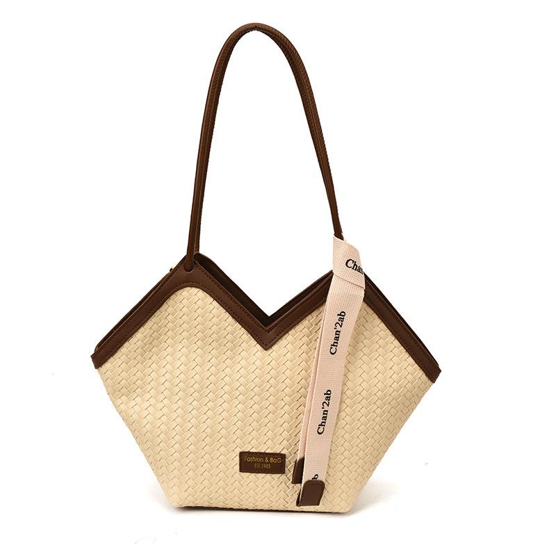 

Retro large-capacity portable tote bag women s 2025 new autumn and winter high-end commuting shoulder bag commuting armpit bag