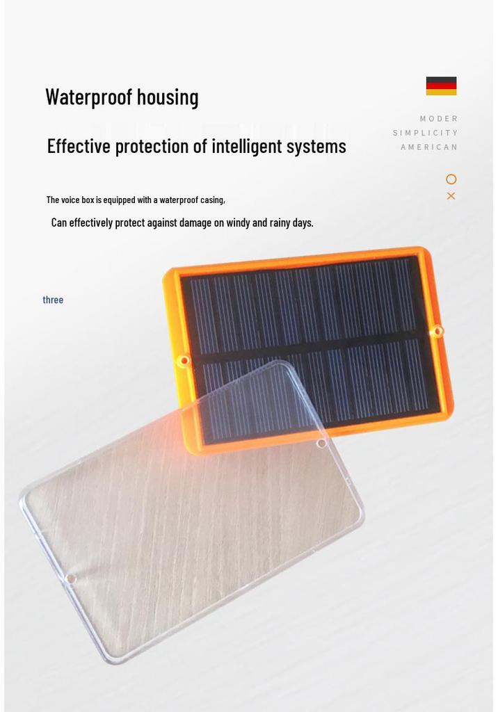 Solar-Powered Bird Repellent: Reflective Pinwheel with Smart Voice and Anti-Bird Spikes for Outdoor Use