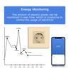 BSEED EU Smart Wifi Control Power Monitor Sockets 16A 110V-250V Power Wall Sockets Plastic Flame Support For Tuya Google Alexa
