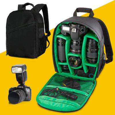 Utomhus Kamera Ryggsäck Video Digital Axel Kamera Väska Vattentät Foto Ryggsäck Fodral DSLR För Canon Nikon Sony Olympus Fuji