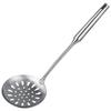 15-Zoll Edelstahl Schaumlöffel Sieblöffel Schöpfkelle, Geschlitzter Löffel zum Kochen, Abgießen & Frittieren
