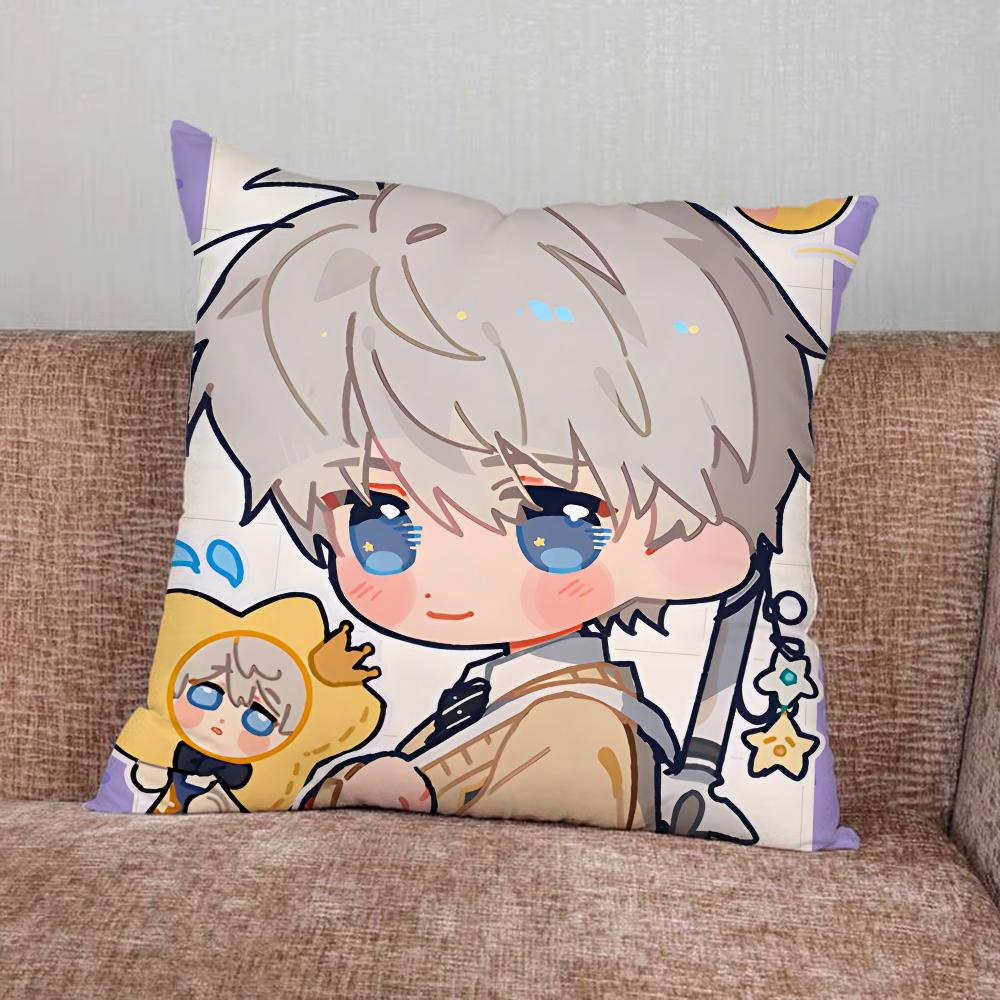 

Love And D-Deepspace Pillow Case For Home Bedroom Car Office Decoration Living Room Sofa Cushion Cover Suitable 16x16Inch