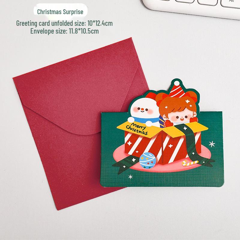 Multifunctional Holiday Greeting Card Set with Envelopes – Perfect for Christmas and Thanksgiving.