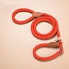 New Dog Leash Slip Rope Lead Leash Heavy Duty Braided Rope Adjustable Loop Collar Training Leashes For Small Medium Dogs