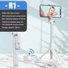 Cell Phone Selfie Stick Tripod Bluetooth Remote Wireless Selfi Stick Phone Holder Stand With Beauty Fill Light For Phone