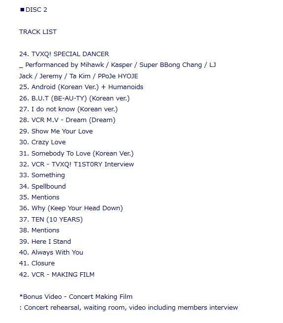 [USED] TVXQ! Live Tour DVD Photobook (Taiwan Version)