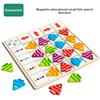 Magnetic Wooden Puzzle Toys Kids Brain Training Parent Child Interactive Game