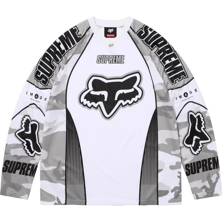 Supreme Fox Racing DMX krekls balts