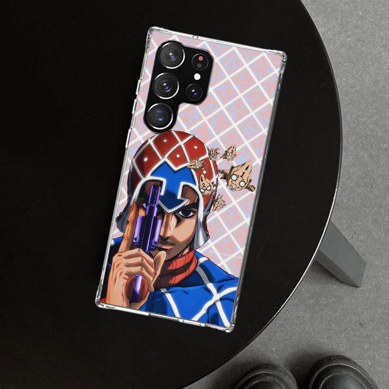 JoJo Adventure Guido Mista Phone Case Cover for Samsung Galaxy S26 S25 Edge S24 S23 Ultra S22 Plus S21 FE S20 + Art Customized F