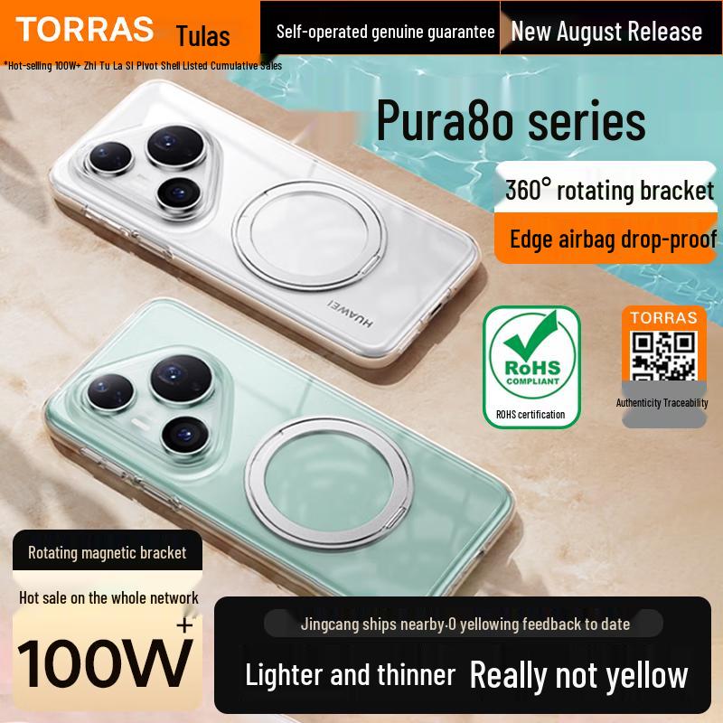 TORRAS Magnetischer Ständer Fallschutz Handyhülle